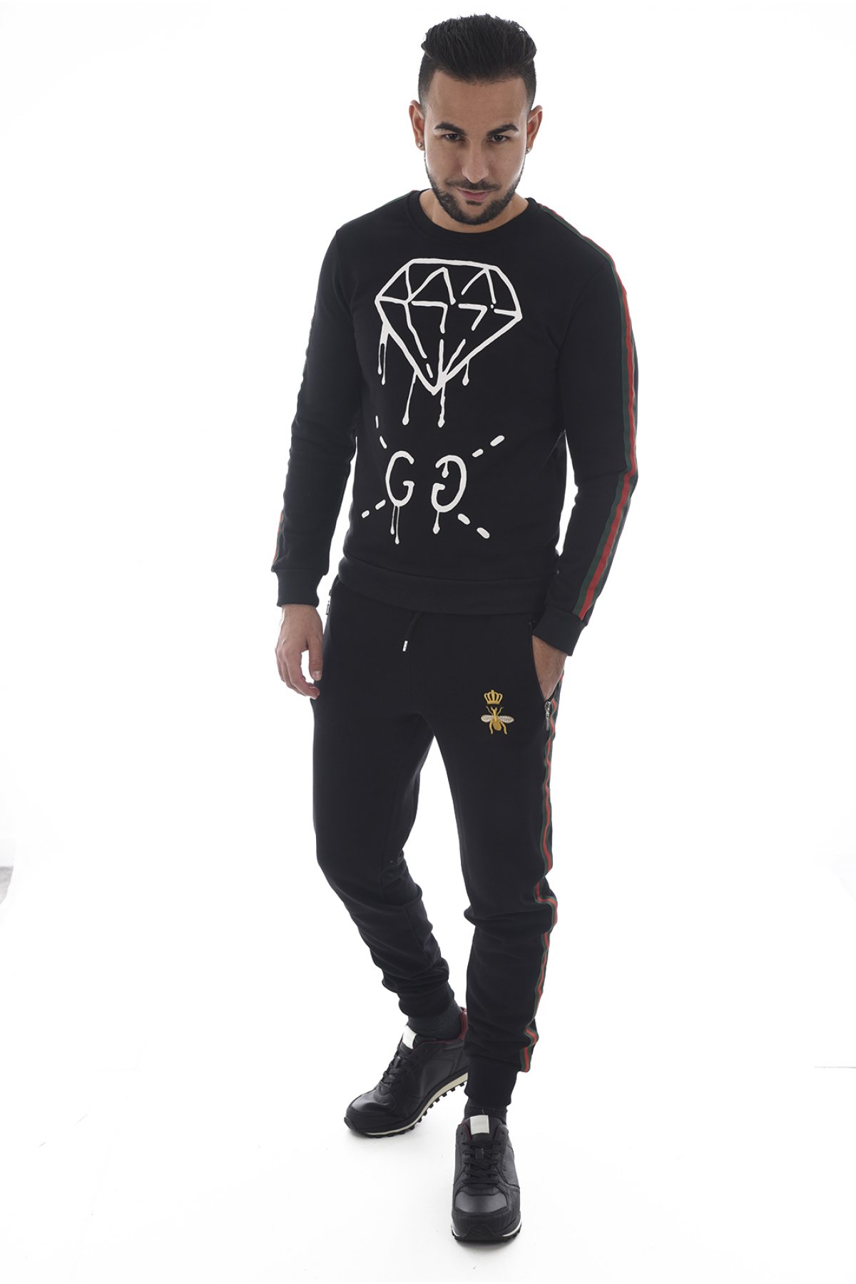 Goldenim Paris 1004 mikina černá S