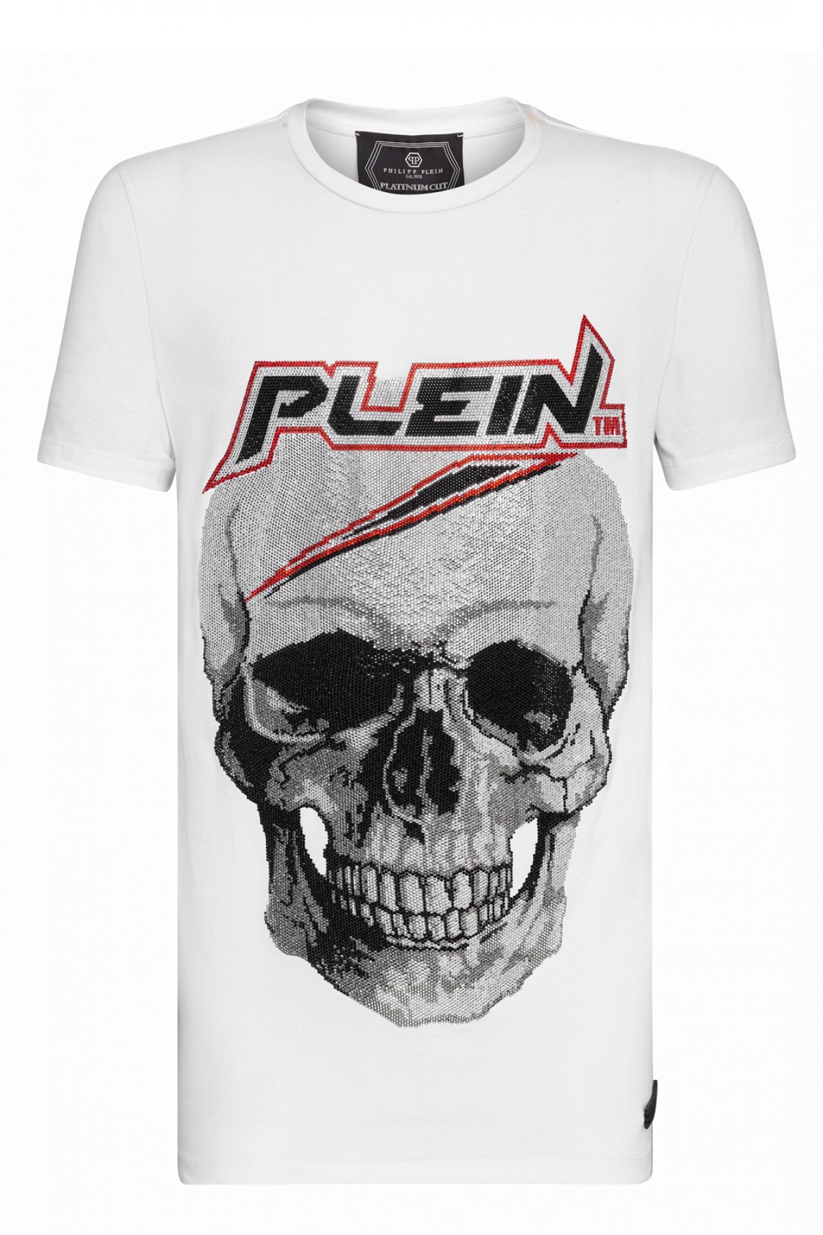 Philipp Plein MTK4038 PJY002N tričko bílé