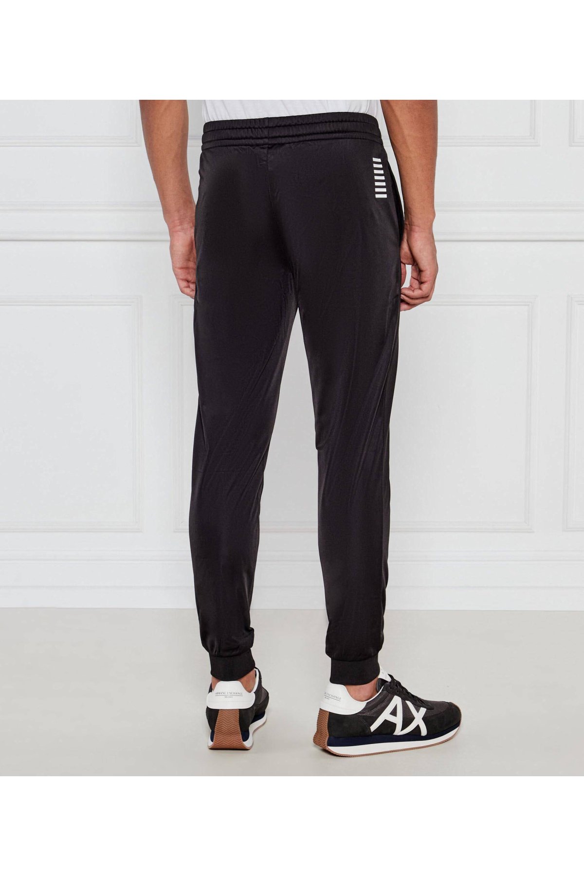 Ea7 8NPV65 PJHCZ Pánská tepláková souprava zelená/černá M