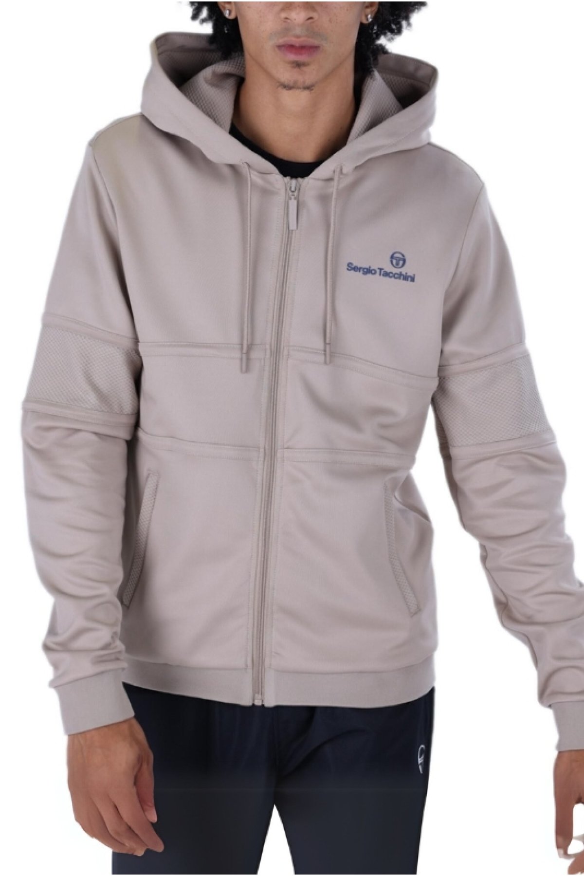 Sergio Tacchini 40107 mikina beige S