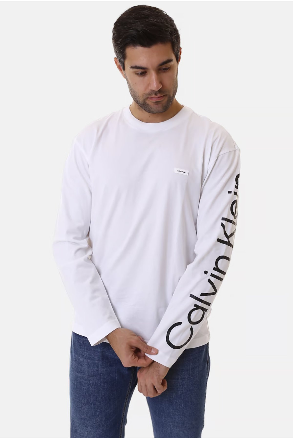 Calvin Klein K10K112770 tričko bílé
