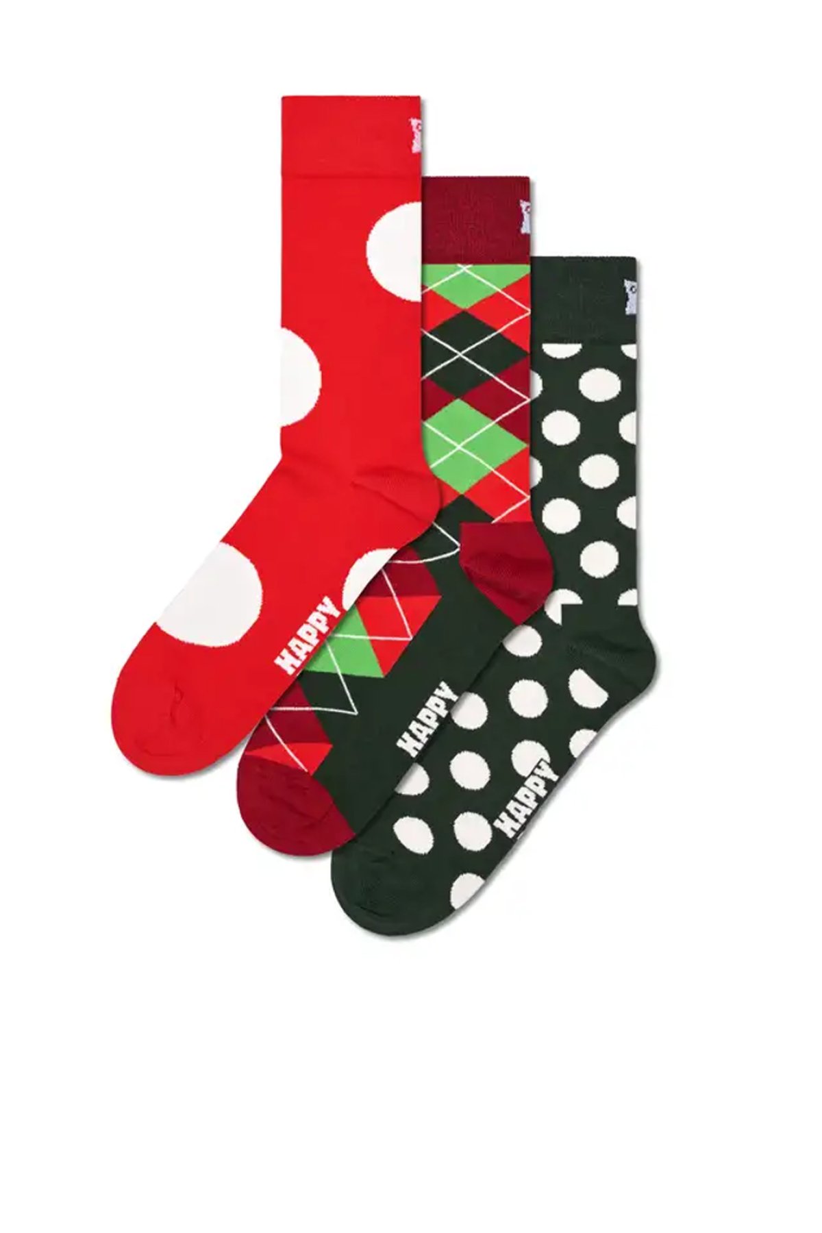 Happy Socks XHCG08-4300 Unisex ponožky tri-pack vícebarevné 36-40