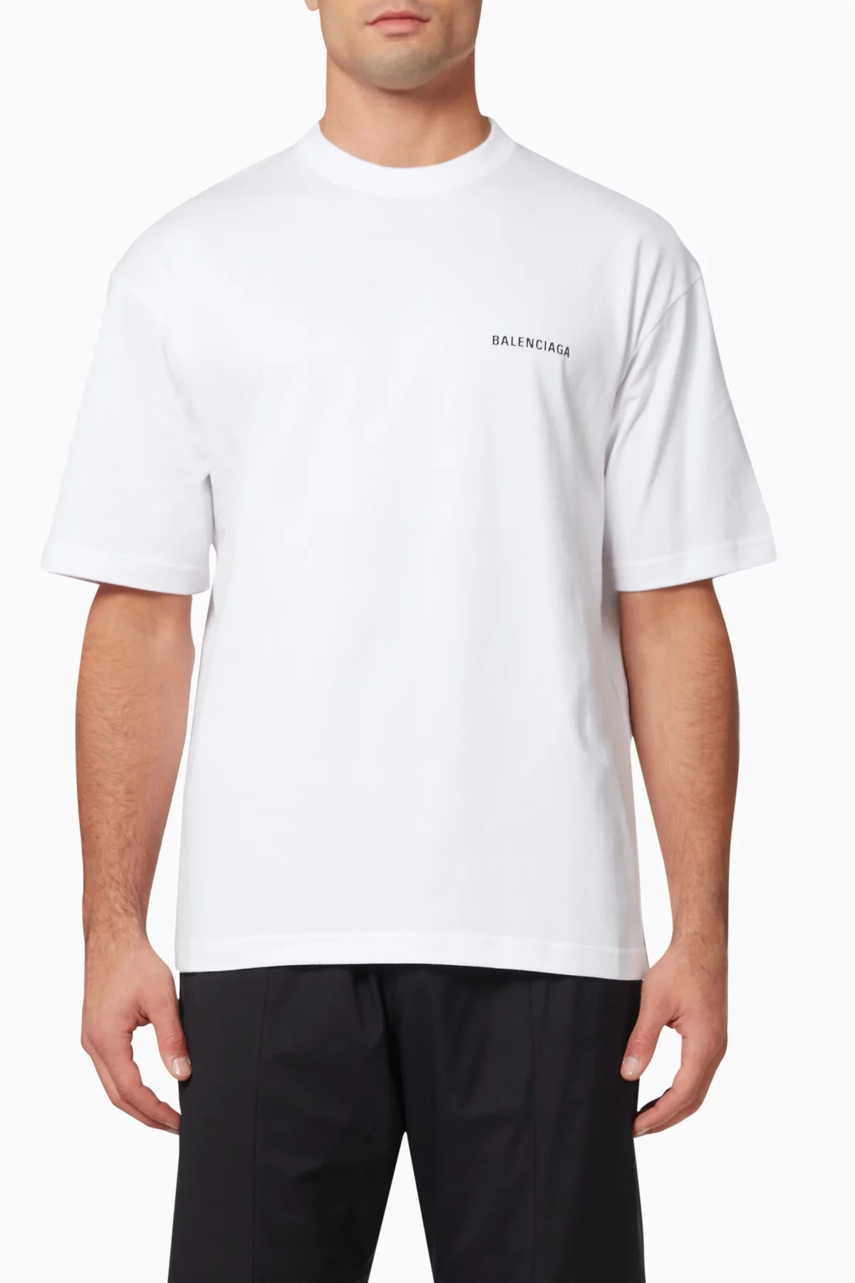 Balenciaga 612966 TMVF4 Tričko Bílé XS