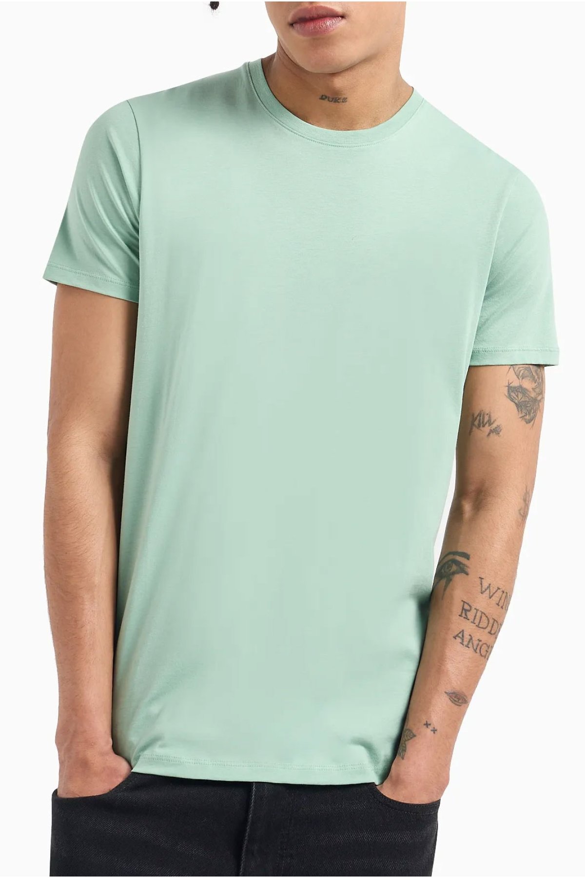 Armani Exchange 8NZT74 ZJA5Z tričko zelené